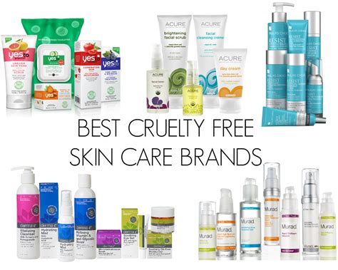 cruelty free skin care brands